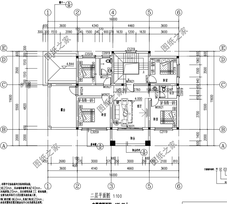 農(nóng)村二層別墅設(shè)計(jì)圖，尤其第三套，便宜又好看
