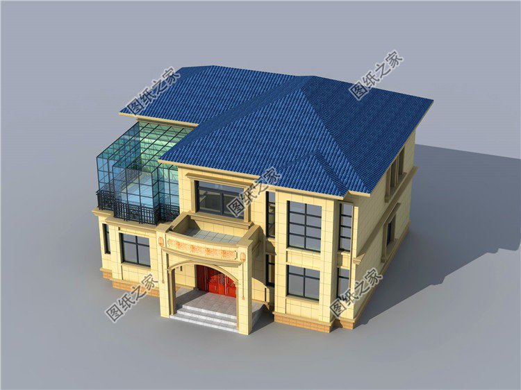 最新款二層樓房設(shè)計圖，外觀精致布局實用，第三套還帶地下室設(shè)計