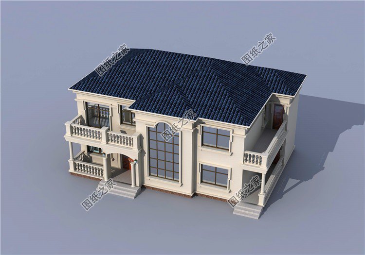 180平米左右二層樓房設(shè)計圖，超大戶型十分大氣，看了忍不住來一棟