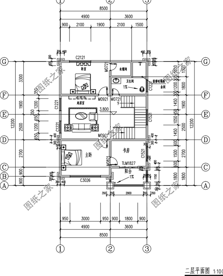 最新四層樓房設(shè)計(jì)圖，陽(yáng)臺(tái)露臺(tái)全齊了，要建房趕快收藏圖紙