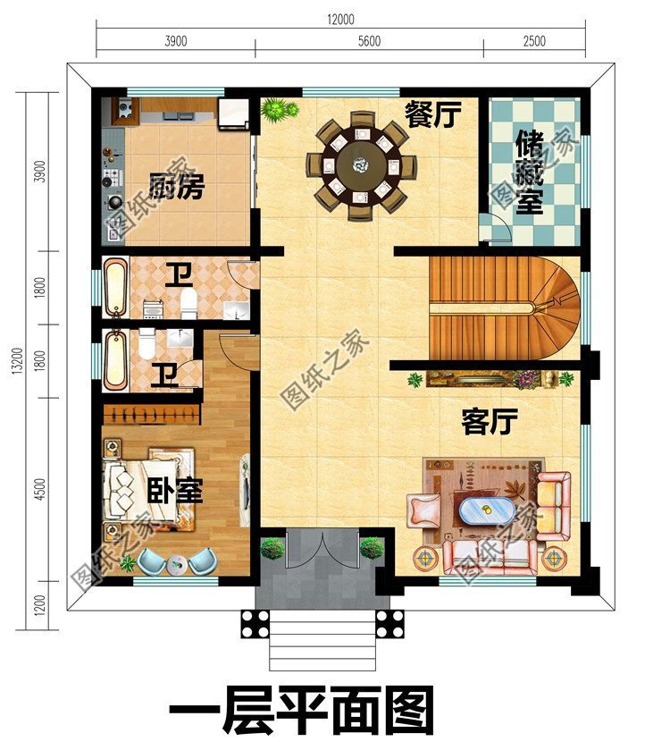 占地145平三層別墅設(shè)計(jì)圖，室內(nèi)功能超級齊全，趕快來一棟讓別人去羨慕吧