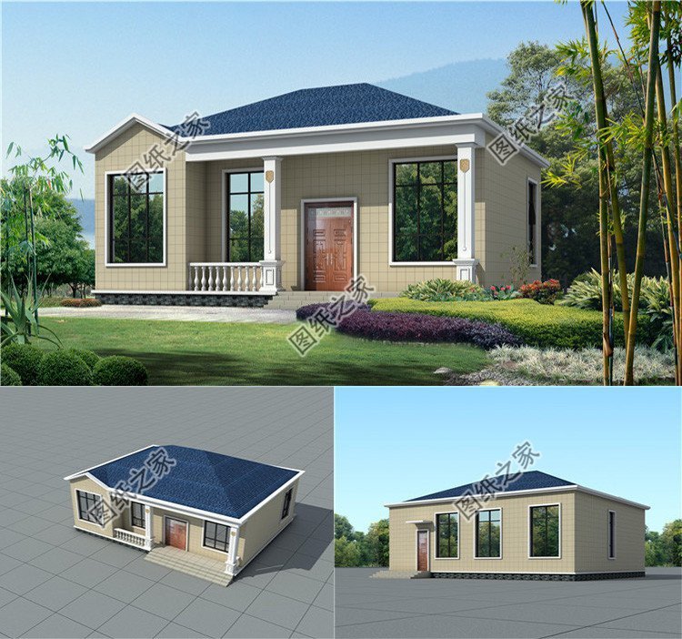 老式三間平房重新建造設(shè)計(jì)，回到家鄉(xiāng)生活，陪伴在家人身邊