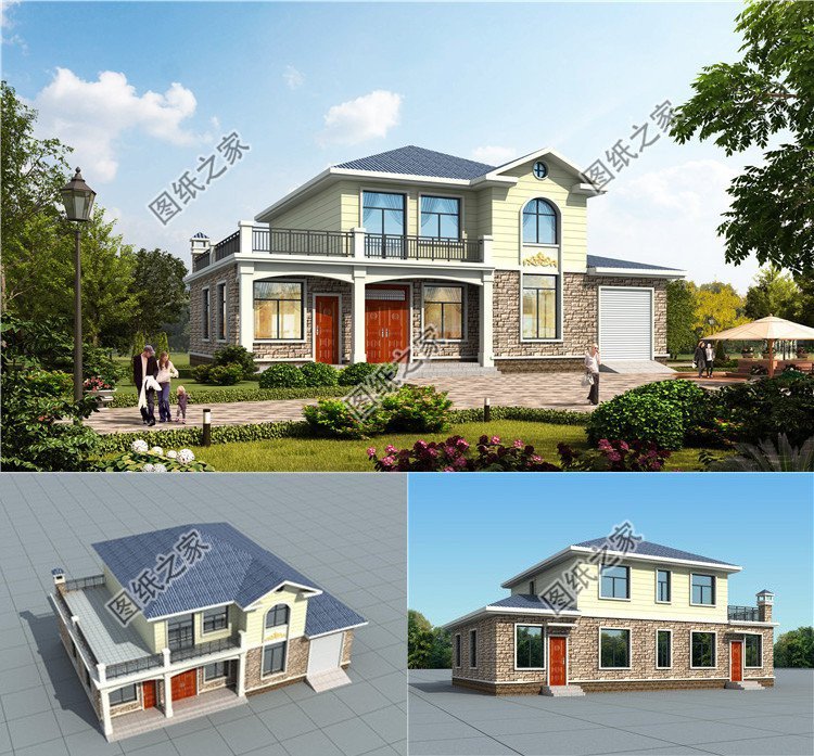 農(nóng)村自建房設(shè)計(jì)圖18乘12米，每年春節(jié)回家也其樂融融