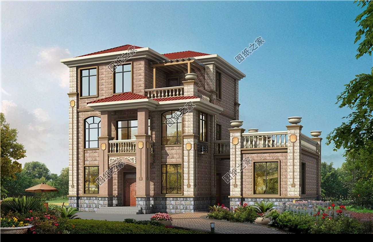 農(nóng)村自建房設(shè)計(jì)圖18乘12米，每年春節(jié)回家也其樂融融