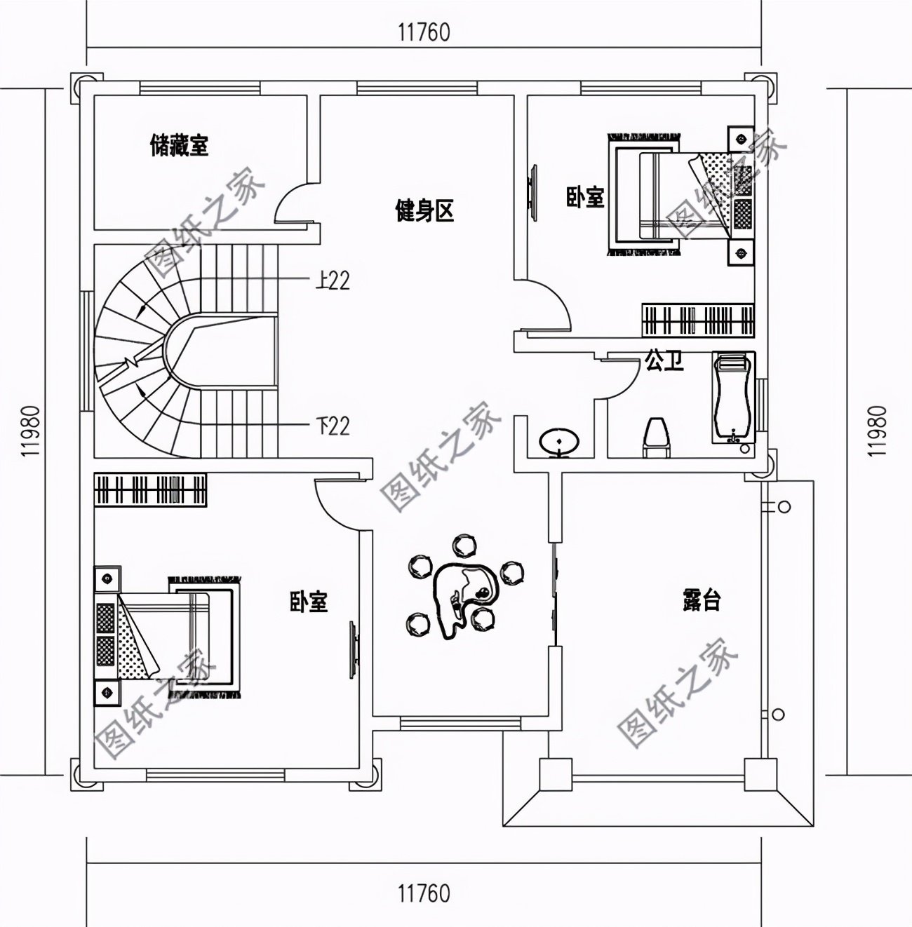 三層半四層別墅設(shè)計圖，這三款最大程度滿足建房人的需求
