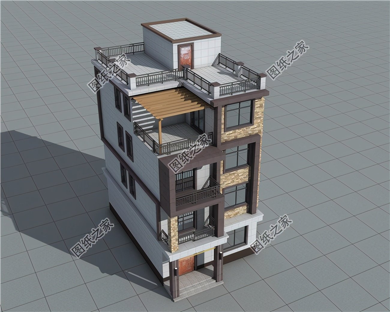 自建房100平米毛坯要多少錢，隨便建一棟，你就是人生贏家