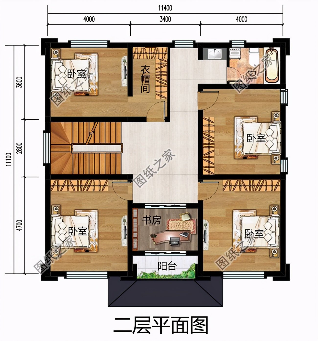 農(nóng)村新款中式別墅圖，建起來，鄰里鄉(xiāng)親都羨慕