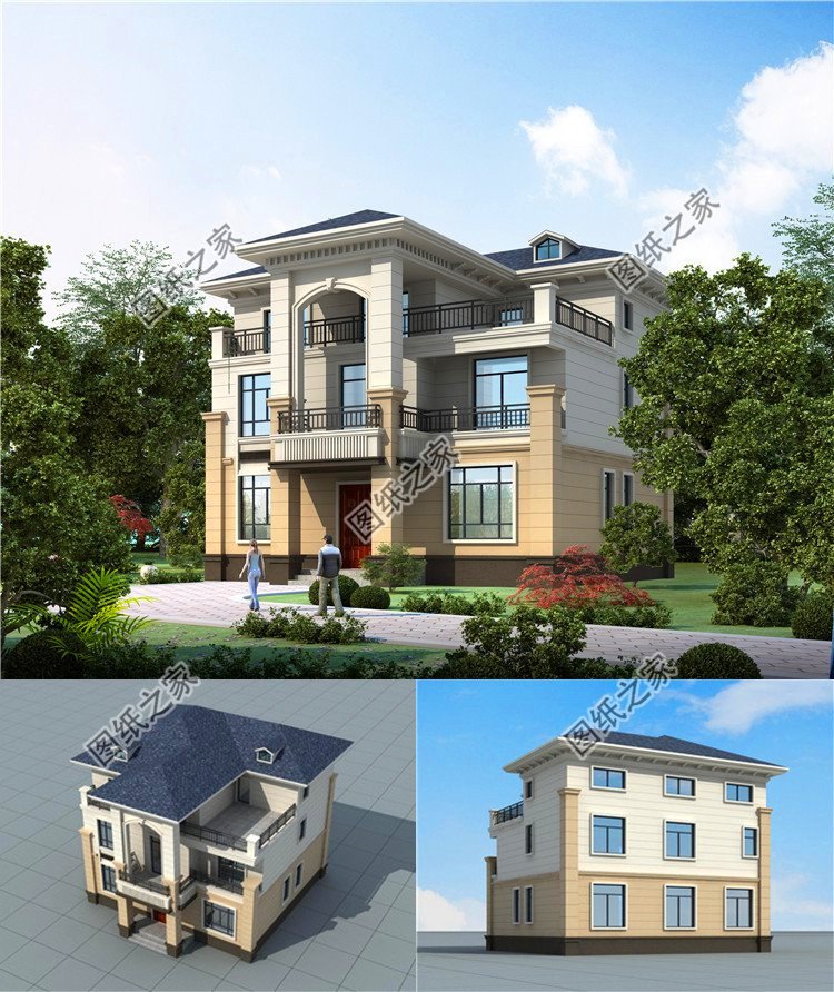 農(nóng)村造房子設(shè)計(jì)圖哪幾款最好看？看看這三款隨便一棟建出來(lái)也太美了