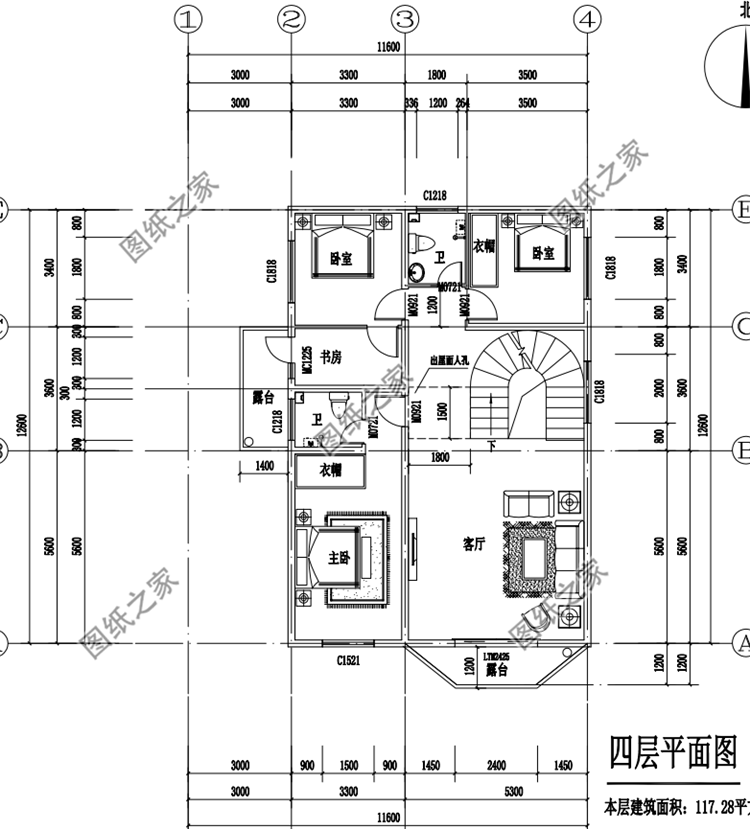 建房必備的三款農(nóng)村四層小洋樓設(shè)計圖，這樣設(shè)計簡直太美了