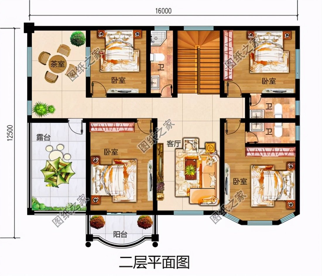 農(nóng)村必建二層樓設(shè)計(jì)圖，農(nóng)村自建房果然還是二層最受歡迎，快看看這三款