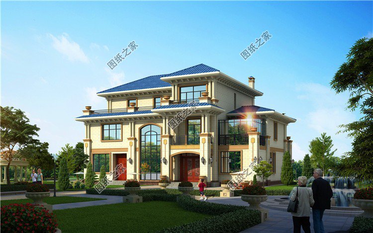 農(nóng)村大戶型三層別墅設(shè)計(jì)圖，與眾不同的設(shè)計(jì)，建好了絕對讓你滿意