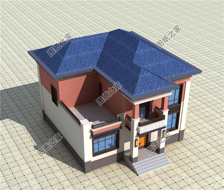 農(nóng)村三開間二層樓房設計圖，房子不好看那是沒找對圖紙，看看這三款