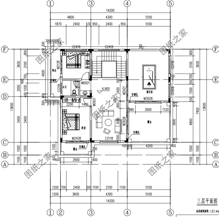 占地160平米三層別墅設(shè)計(jì)圖，這么合適的戶型不打算來(lái)一棟嗎
