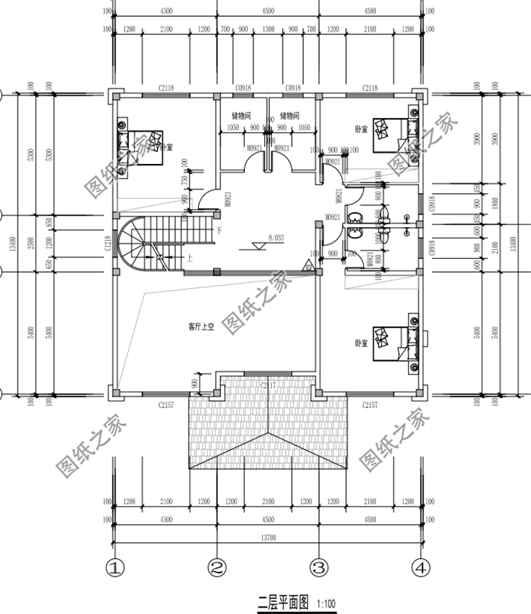 占地160平米三層別墅設(shè)計(jì)圖，這么合適的戶型不打算來(lái)一棟嗎