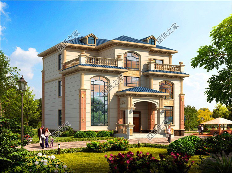 占地160平米三層別墅設(shè)計(jì)圖，這么合適的戶型不打算來(lái)一棟嗎