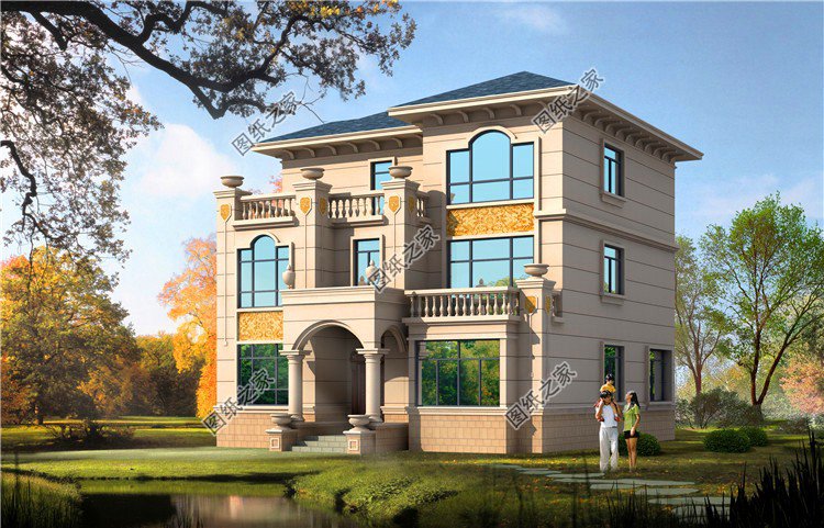 占地160平米三層別墅設(shè)計(jì)圖，這么合適的戶型不打算來(lái)一棟嗎