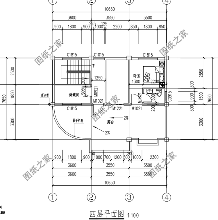 豪華四層別墅設(shè)計(jì)圖，豪華大氣又實(shí)用，方案不錯(cuò)，建房可收藏