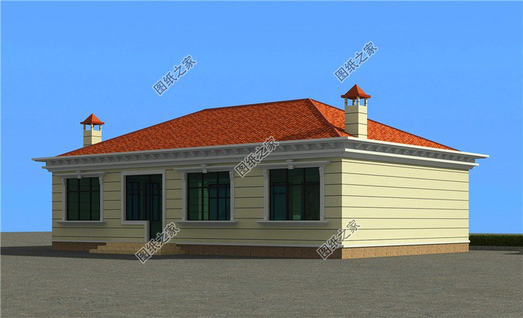 農(nóng)村五開(kāi)間大戶(hù)型養(yǎng)老房設(shè)計(jì)圖，建了這樣的房子誰(shuí)還在城里買(mǎi)房啊