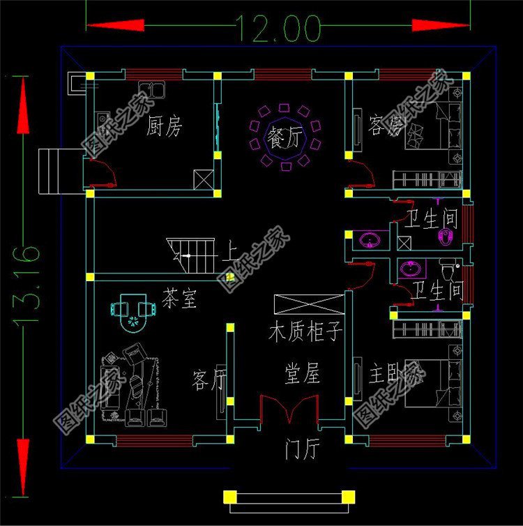 農(nóng)村二層別墅設(shè)計圖，有了這三款戶型圖還擔(dān)心蓋不出好房子嗎