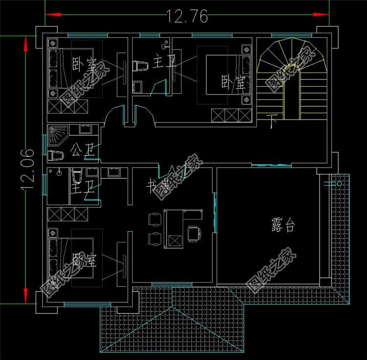 簡單大氣農(nóng)村150平米三層樓房外觀效果圖，美觀實(shí)用還省錢