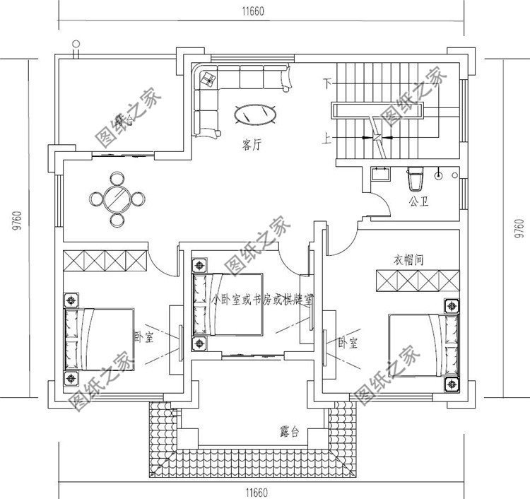 12x9米農(nóng)村房屋設(shè)計(jì)圖，越看越耐看，布局巧妙，全家人住非常舒適