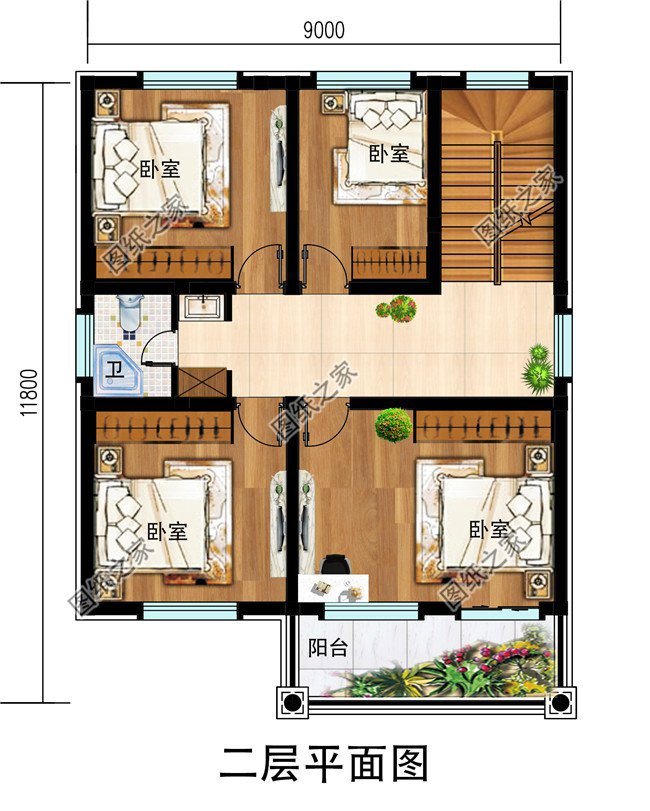 11x9米的地基怎樣設(shè)計圖，同樣的建房面積，你家為何如此優(yōu)秀？