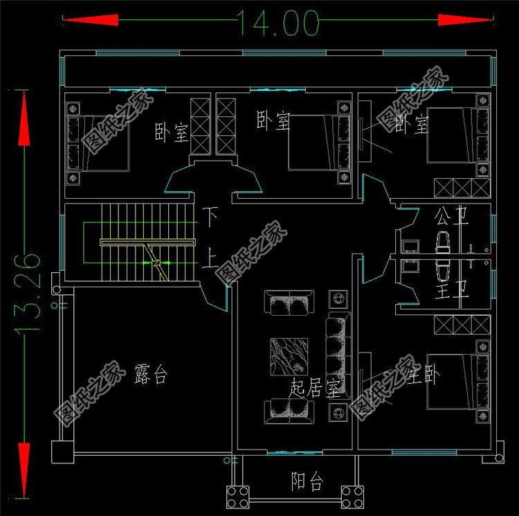 長(zhǎng)11米寬11米左右的農(nóng)村自建房設(shè)計(jì)圖，非常適合農(nóng)村，看看哪一套更適合你？