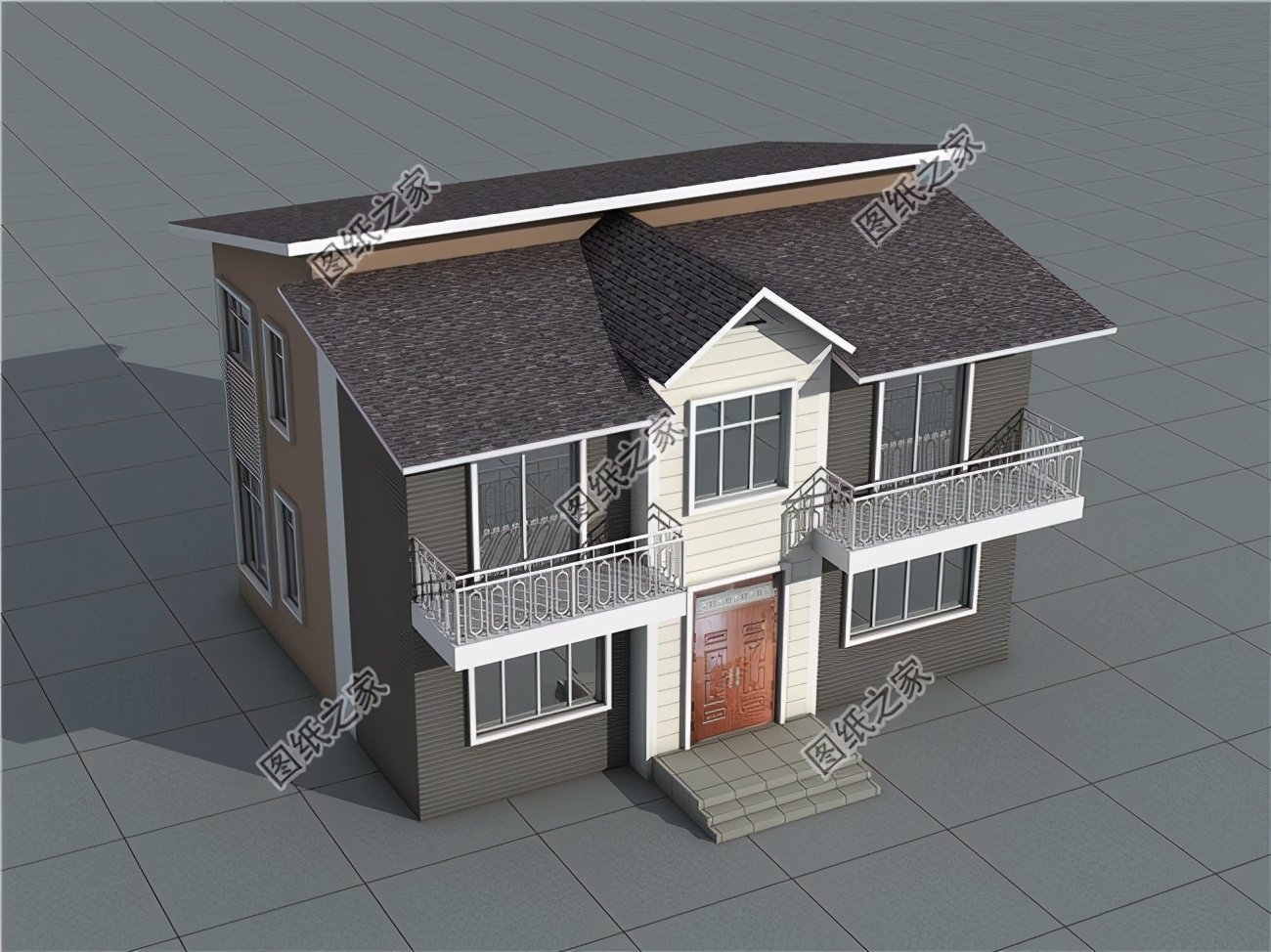 11x9米二層自建房設(shè)計(jì)圖，干凈大氣，值得擁有