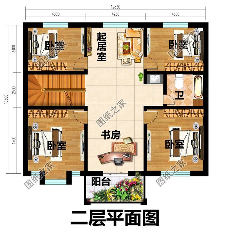 農(nóng)村二層樓房設(shè)計圖，同樣大氣時尚，大家認為哪套更適合農(nóng)村建造呢？