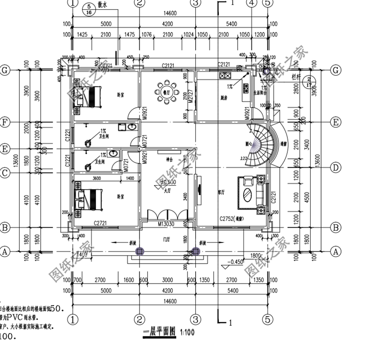 農(nóng)村三層自建房效果圖，占地不大，簡單好看，室內(nèi)設(shè)計符合現(xiàn)代生活