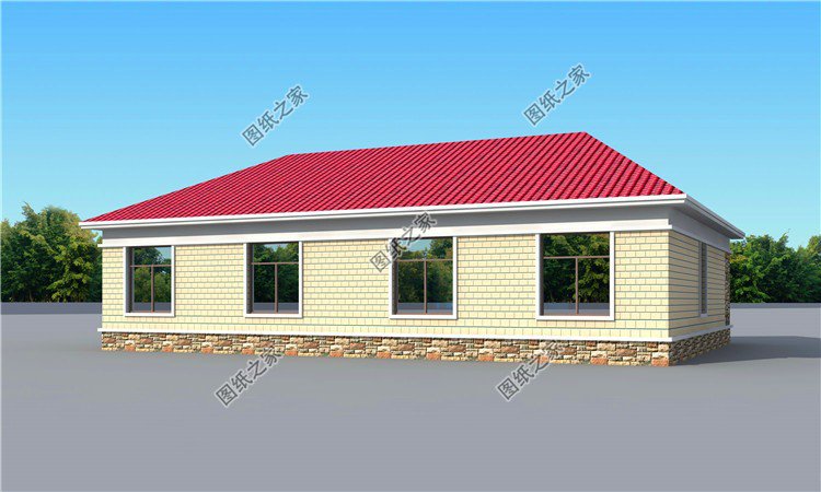 農(nóng)村一層自建房設(shè)計(jì)圖，這三套別墅含全套設(shè)計(jì)圖，主體十來(lái)萬(wàn)拿下