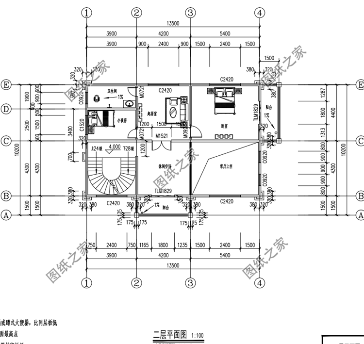 占地120平米四層別墅設(shè)計(jì)圖，戶型不大但功能齊全，收藏不吃虧