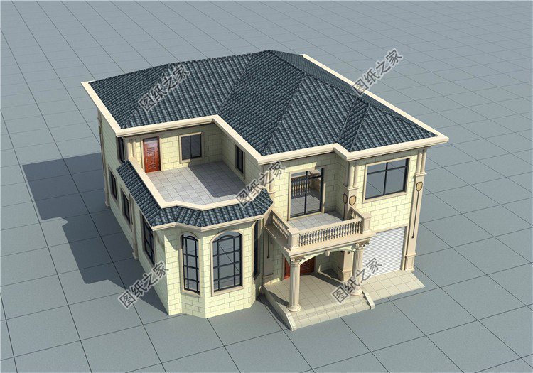 最新三套二層小洋樓設計圖，高檔的居住場所，建一棟絕對不后悔