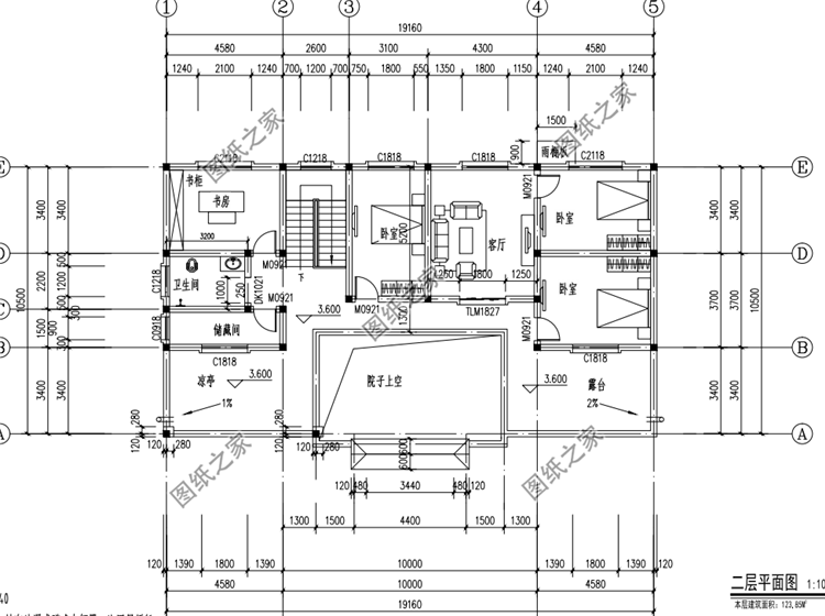 最新三套二層小洋樓設計圖，高檔的居住場所，建一棟絕對不后悔