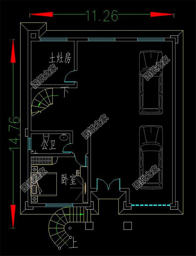 150平米大戶型四層別墅設計圖，這配置簡直太棒了，趕快來一棟吧