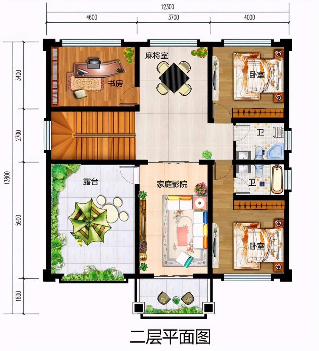 農(nóng)村建房子必備戶型圖，今年建房選這些準(zhǔn)沒錯(cuò)，溫馨舒適