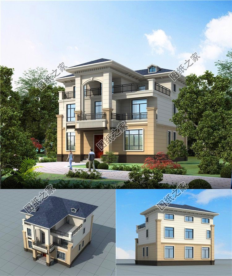 簡(jiǎn)單戶型三層樓設(shè)計(jì)圖，快來(lái)看看有沒(méi)有讓您心動(dòng)的吧，有的話趕快收藏