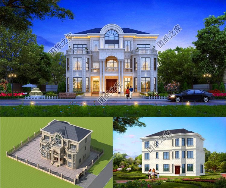 簡(jiǎn)單戶型三層樓設(shè)計(jì)圖，快來(lái)看看有沒(méi)有讓您心動(dòng)的吧，有的話趕快收藏