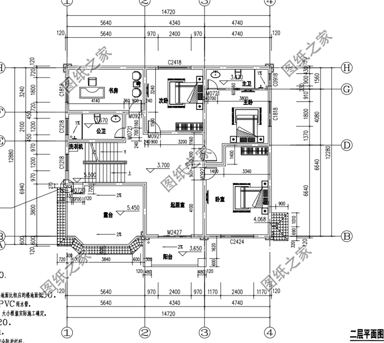 經(jīng)典二層別墅設(shè)計(jì)圖，農(nóng)村建房經(jīng)典永流傳的戶型，看完不失望