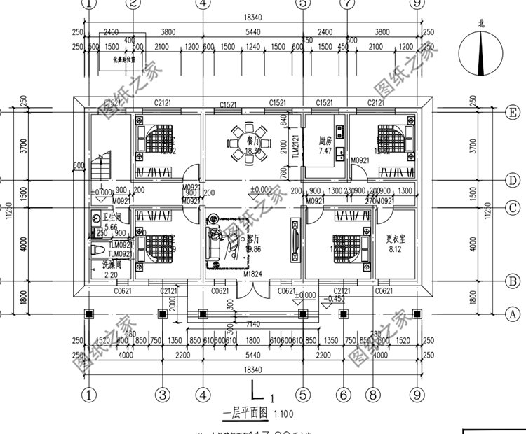 農(nóng)村兩層樓房圖紙，這樣的房子老家來一棟簡直賺大了，喜歡收藏