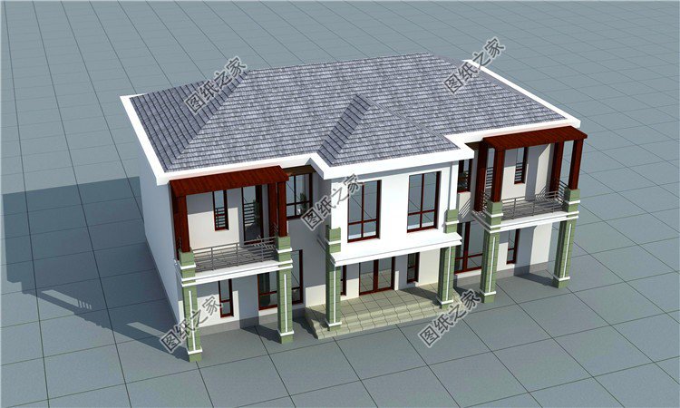 農(nóng)村兩層樓房圖紙，這樣的房子老家來一棟簡直賺大了，喜歡收藏