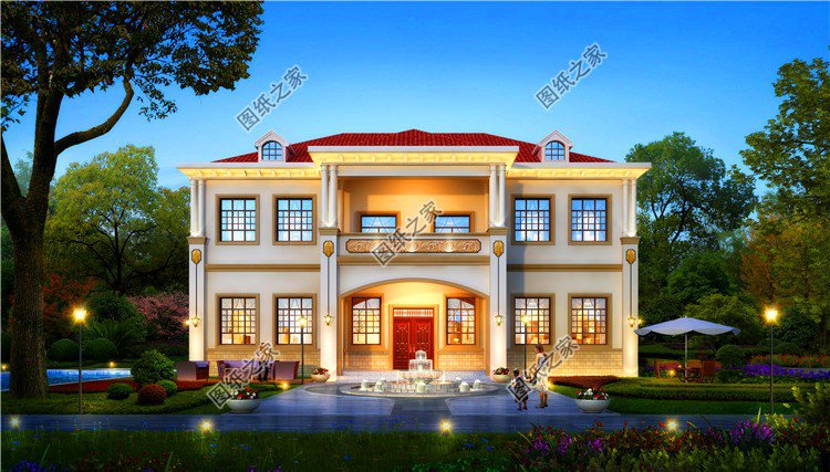 農(nóng)村兩層樓房圖紙，這樣的房子老家來一棟簡直賺大了，喜歡收藏