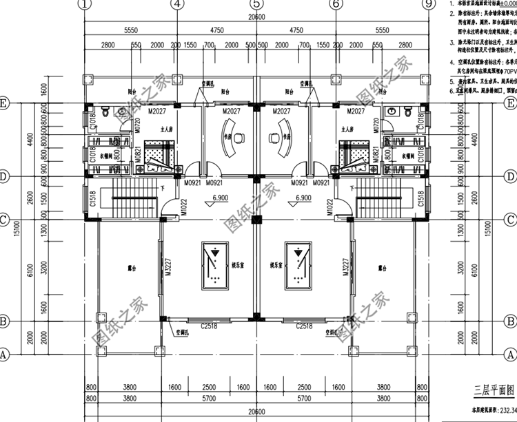 最新農(nóng)村雙拼戶型設(shè)計圖，一塊宅基地，和兄弟住一起它不香嗎