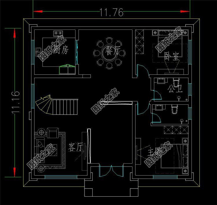 自建房草圖設(shè)計(jì)，這樣的款式真是絕了，大氣美觀一看就喜歡