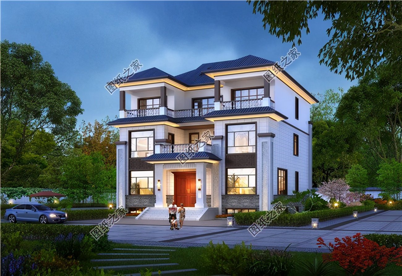 頂級三層半豪華別墅，這樣的設(shè)計，農(nóng)村生活太香！