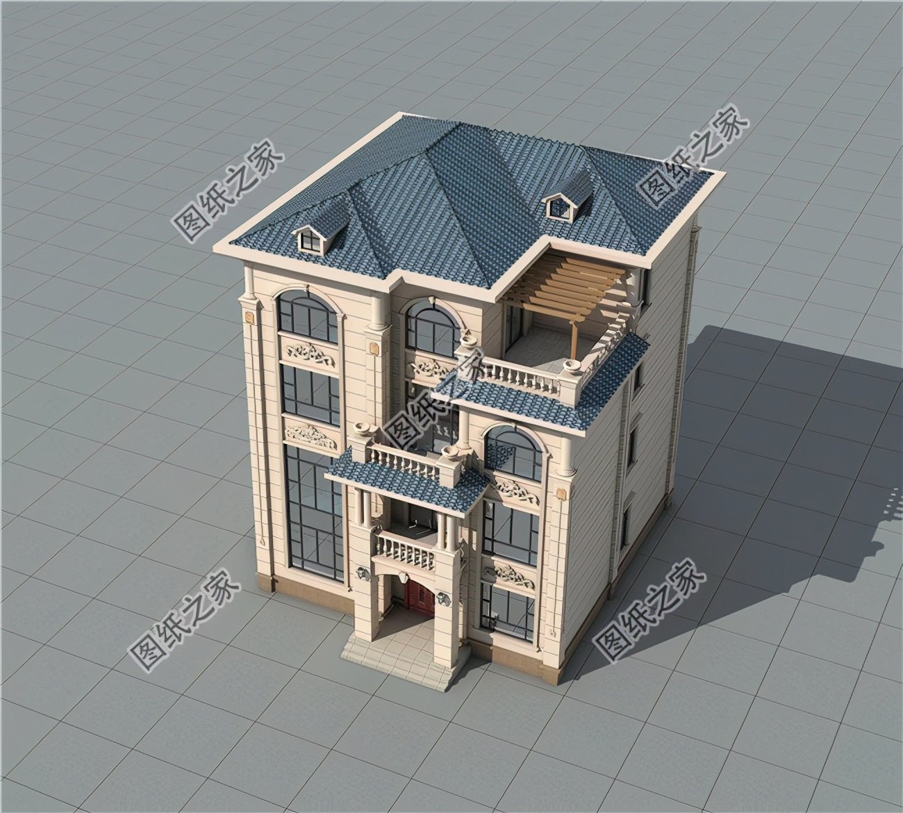 農(nóng)村四層怎么設(shè)計好看？不只是精致大氣，更多的是愜意和浪漫