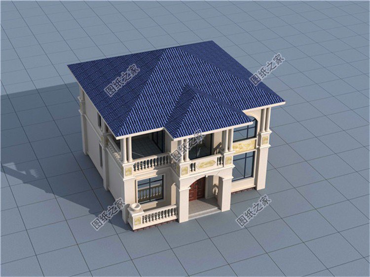 小戶型二層別墅設計圖，小戶型也有大幸福，農村建房非他莫屬