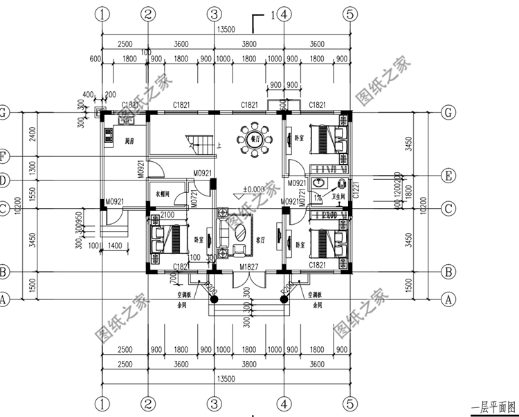 小戶型二層別墅設計圖，小戶型也有大幸福，農村建房非他莫屬