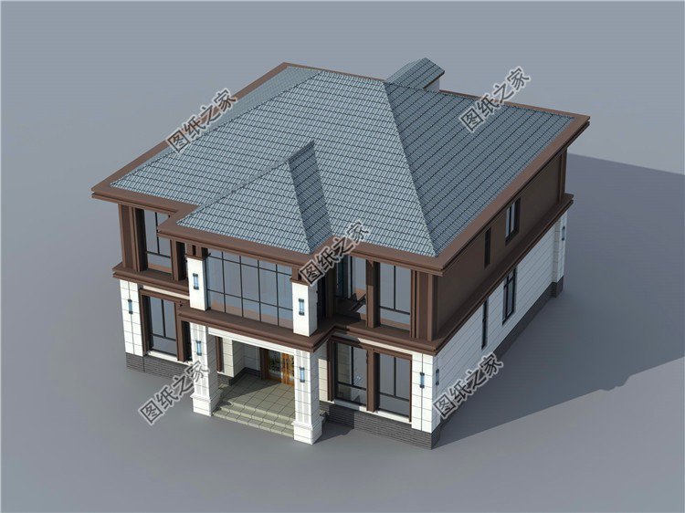 開(kāi)間13米二層樓房設(shè)計(jì)圖，快來(lái)看看是不是你喜歡的戶(hù)型，完成兒時(shí)的夢(mèng)