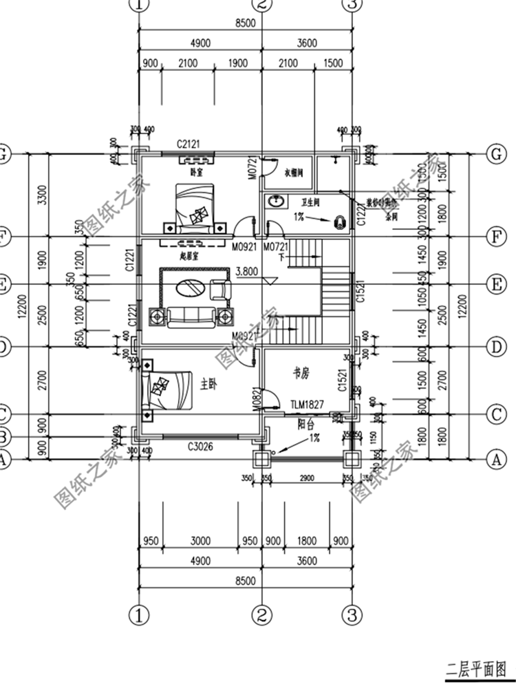 小面寬四層別墅設(shè)計圖，小戶型蓋起來毫不遜色，有顏值有檔次